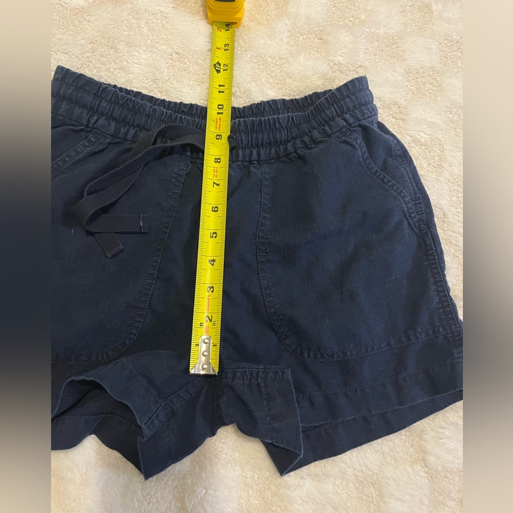 Women’s J. Crew Seaside Linen Blend Shorts • Size XXSmall - Picture 5 of 9